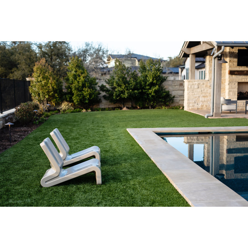 Line Outdoor Lounge Chair, Sandstone