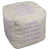 Blanc / mauve contrastant