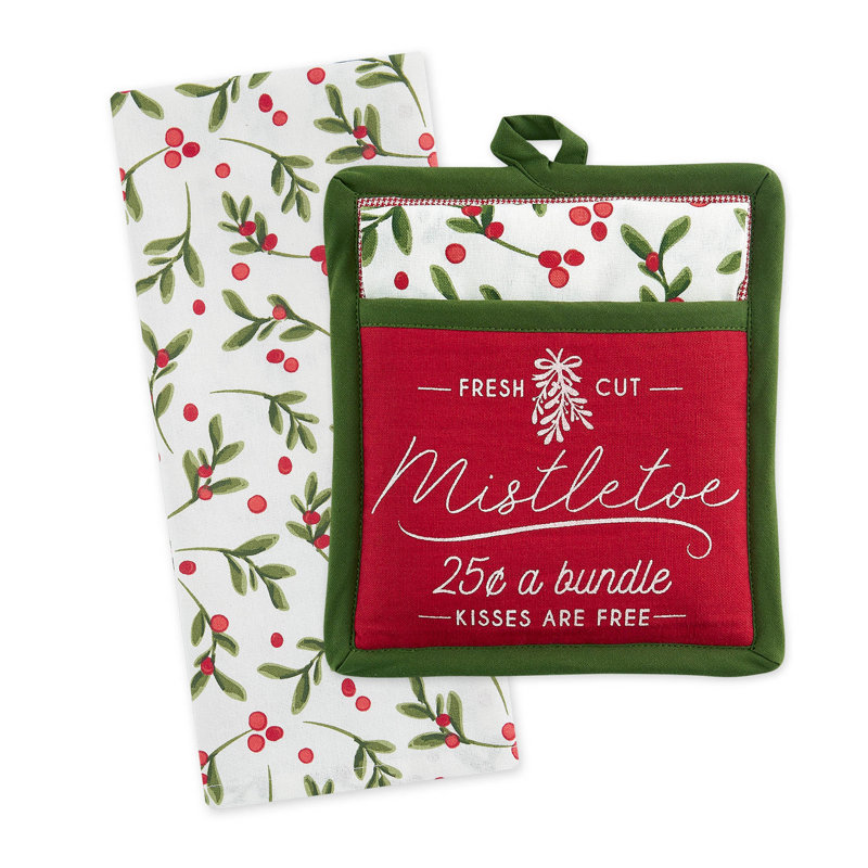 Ensemble-cadeau Design Imports Under The Mistletoe
