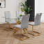 Table en verre de style moderne