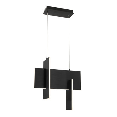 Lustre suspendu intégré 20 po Coburg