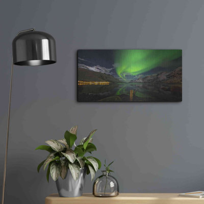 'Northern Lights 1' by Luxe Portfolio, Metal Wall Art