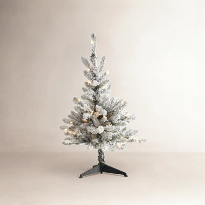 Easy Set-Up Lighted Christmas Tree