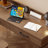 Walnut Rectangular Solid Wood Writing desk with drawers desk-1670126151