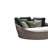 Leopoldas 51.18 " W Patio Daybed with Cushions