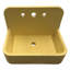 Newterra Handmade Concrete Wall/Vessel 22" Bathroom Sink-1651195125-1651195018