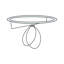 Chambliss 27 cm H Drum Cotton Pendant Shade ( Clip On and Screw On ) in Cream