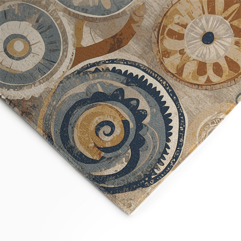 Tapis intérieur et extérieur Bold Ripple, Rectangle 1 pi 6 po x 2 pi 6 po