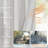 Leming 100% Waterproof and Blackout Solid Color Polyester Linen Textured Grommets Curtains Panel(Set of 2)-101068523-99481471