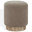 Nikolas Round Boucle Ottoman-357644458