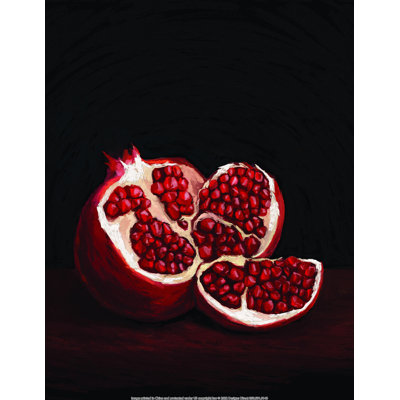 " Pomegrante Painted Still Life "