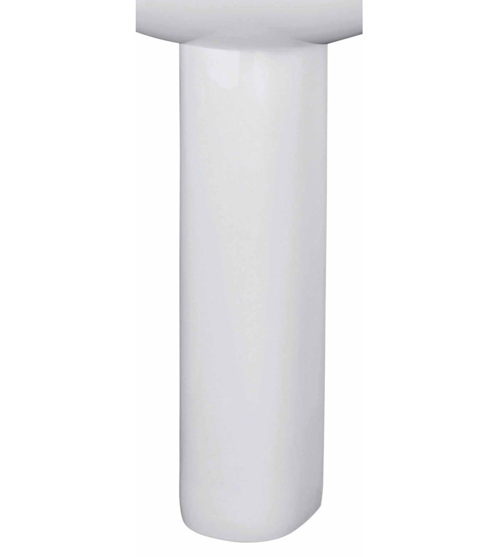 Nuie White Vitreous China Sink