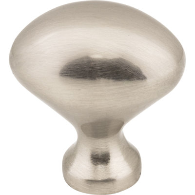 Merryville 1 1/4" Length Oval Knob