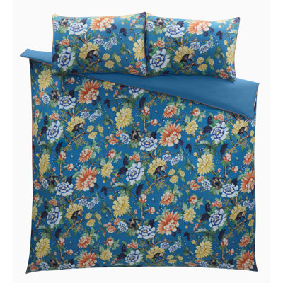 Sapphire Garden Duvet Set