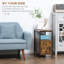 Bubba Narrow Side Table with Storage