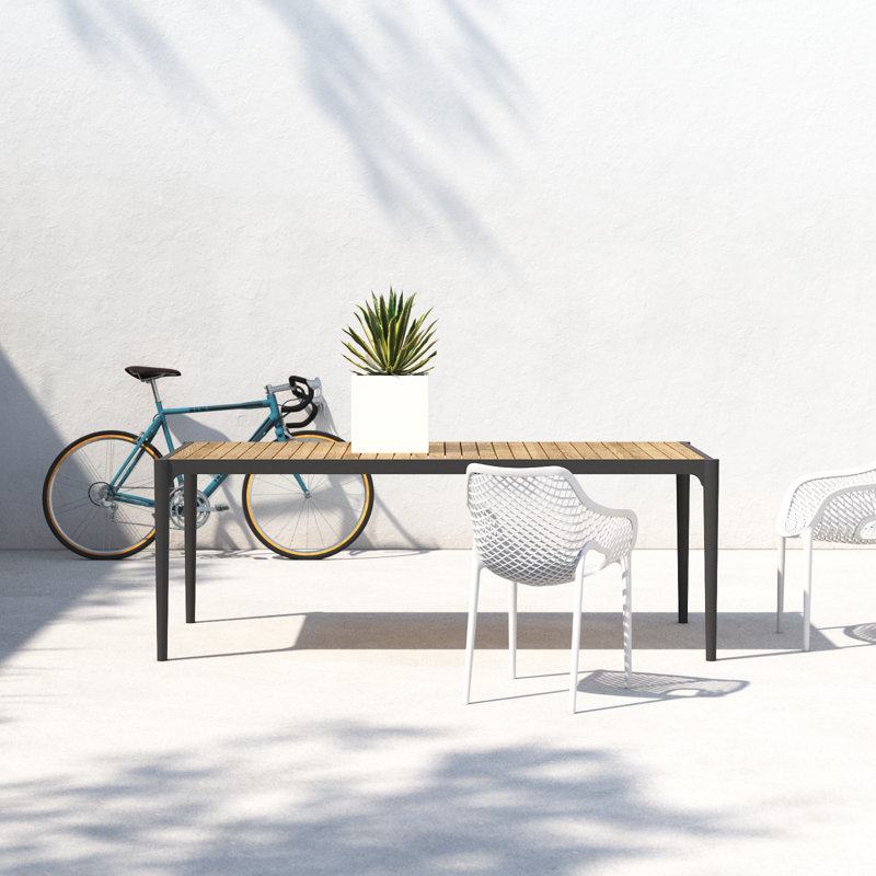 Fifer Teak Outdoor Dining Table