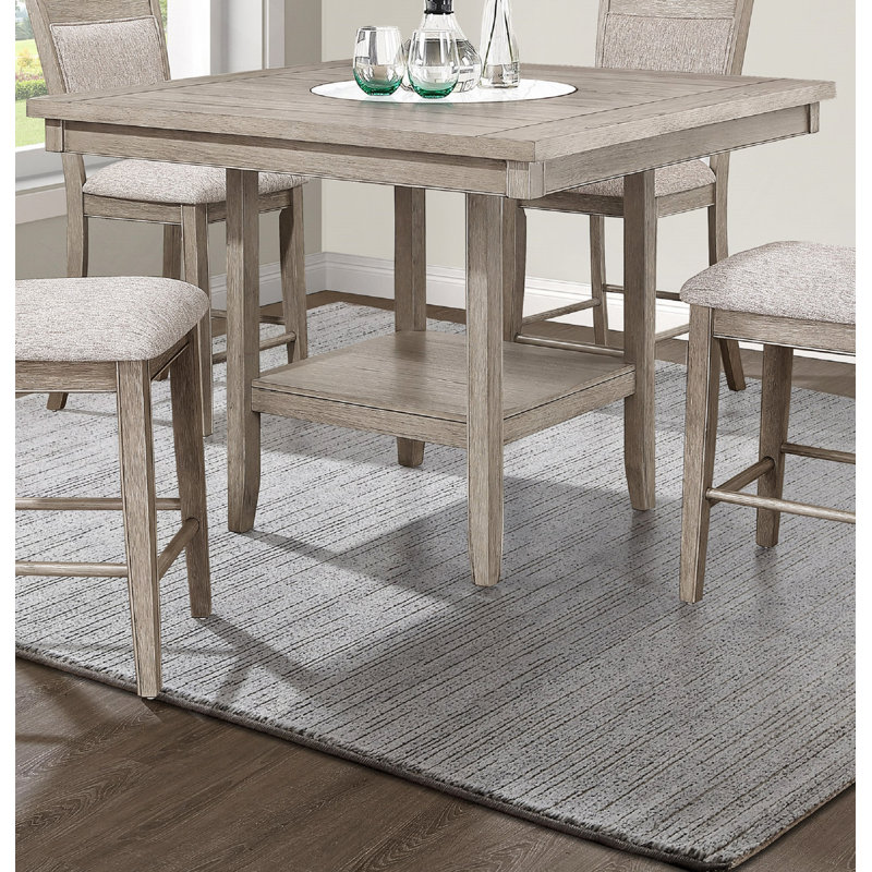 Table de salle à manger à hauteur de comptoir contemporaine 1Pc W 20 po