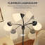 155Cm Powder Coated Tree Floor Lamp