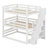 Triple Loft Bed With Integrated Storage Steps And Modular Configuration-1370706131