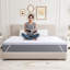 7cm Medium Feeling Memory Foam Mattress Topper Infused With Gel For Comfort Sleep-1959129184