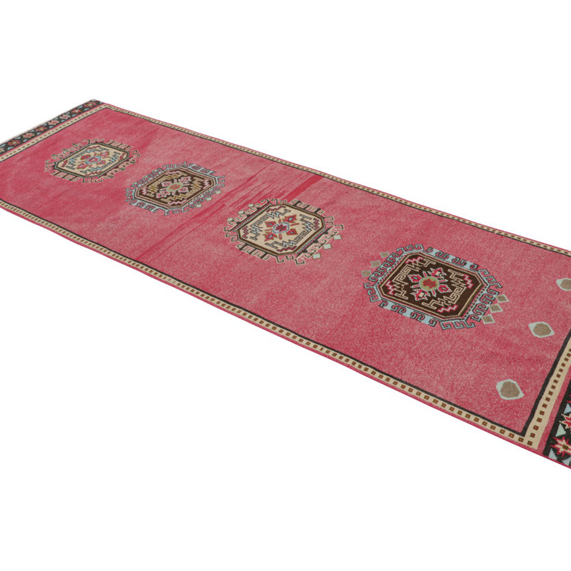 One-of-a-Kind 3'5" X 10' Hand Knotted Area Rug