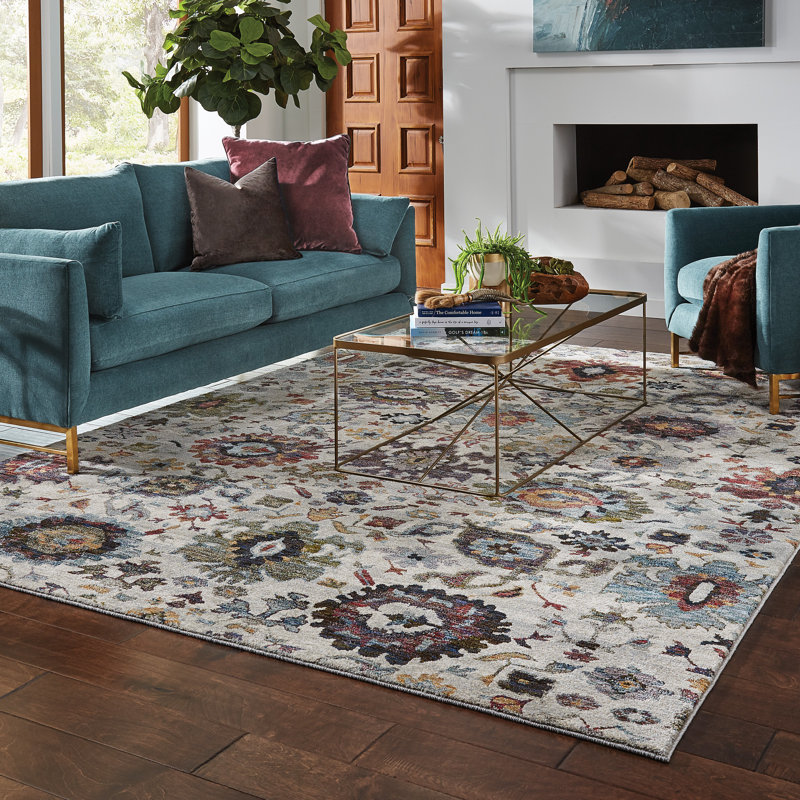 Tapis oriental en pierre Tuma, Rectangle 3 pi 3 po x 5 pi 2 po