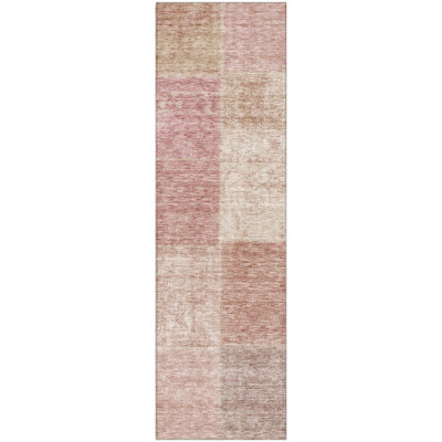 Premium Machine Washable Prisco Blush Rug