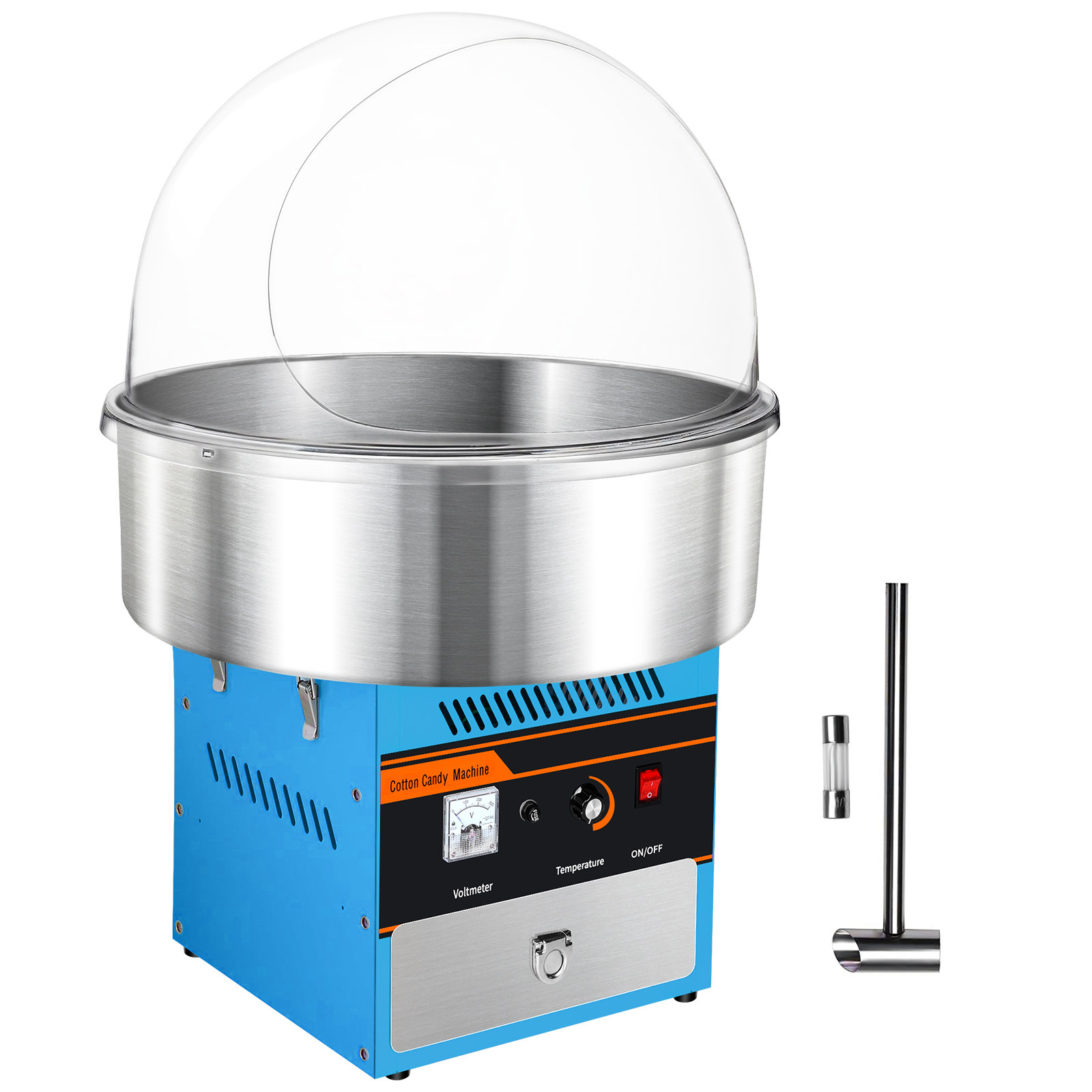 Lianqian 980w Electric Commercial Cotton Candy Machine With Bubble 