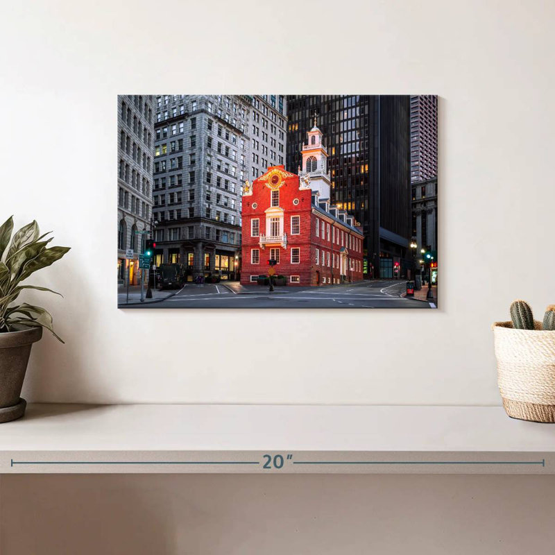 Boston Old State House de Boston, H 8 po x l 12 po