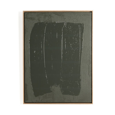 Free Form Lines II Olive Painting