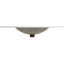 Lavabo 36 po en céramique pour salle de bain - blanc, avec trou de trop-plein, facile d'entretien, robinet pré-percé l 17,76 po x H 6,59 po x P 34,96 po