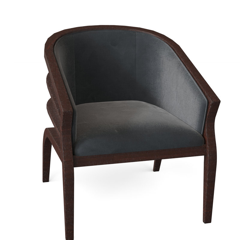 Lynnhaven Armchair, Espresso, Linen (3156 72)