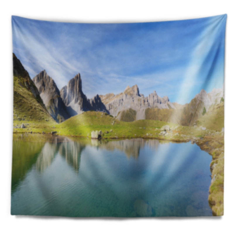 Polyester Tapestry, 78" H x 92" W