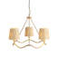 Wrangler 3lt Pendant light finished and Raffia-103222542