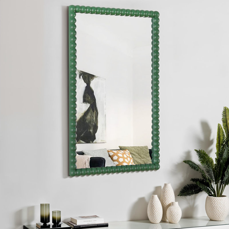 Rectangle Mirror, Green