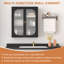 Armoire de salle de bain murale en métal H 27,6 "avec tablette réglable-990893472
