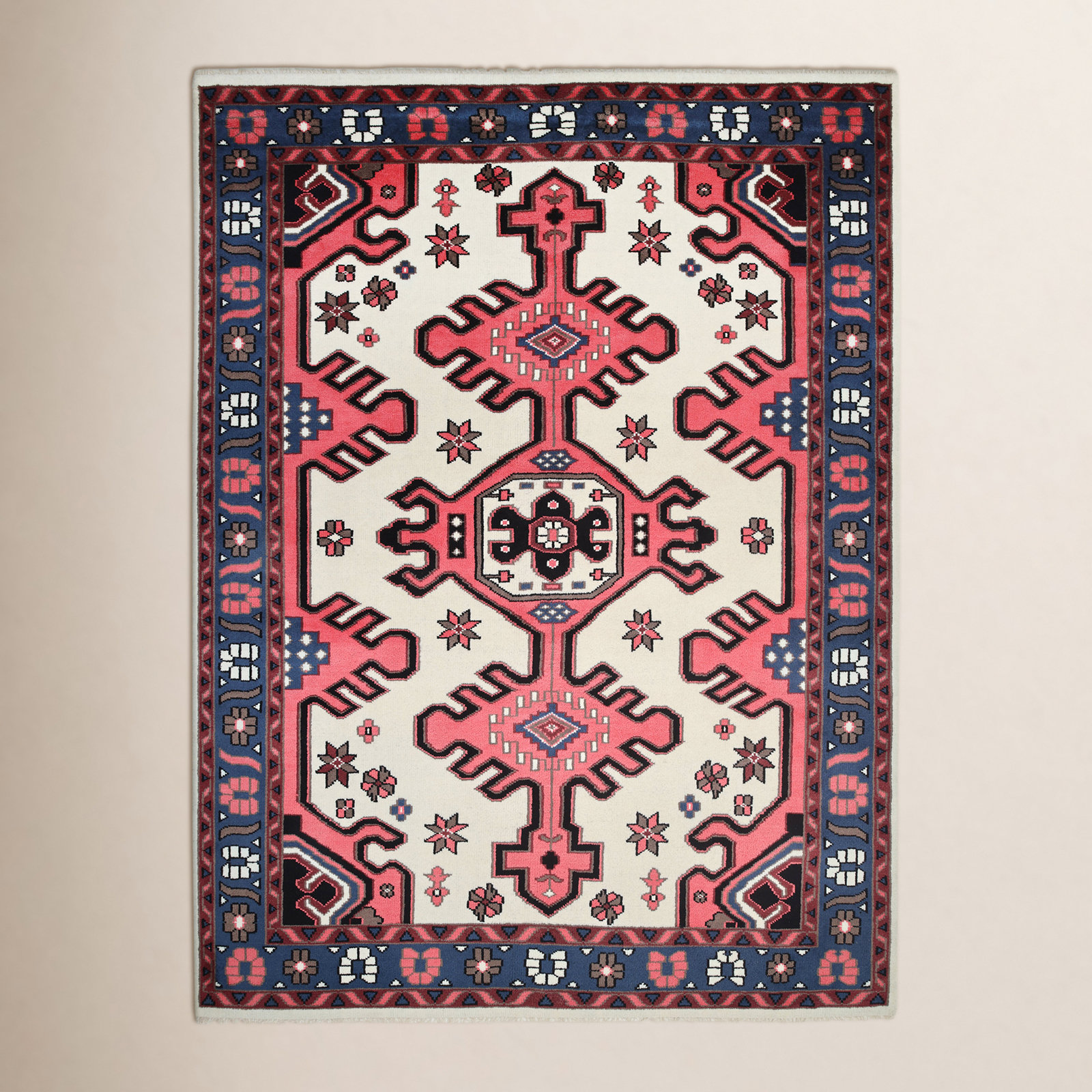 Matteson Handmade Rug, Rectangle 8' x 10'