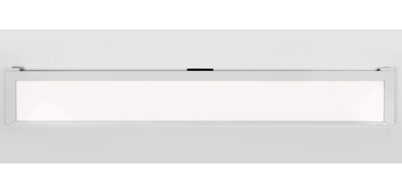 LED Under Cabinet Bar Light, 4.56" H x 30.25" W x 0.5" D, White