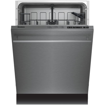 Blomberg 24" 42 Decibel ENERGY STAR Certified Built-In Dishwasher with Adjustable Rack and Tall Tub Stainless Steel