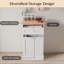 Armoire poubelle inclinable 10 gallons Havant-71910657