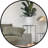 24 Inch Black Metal Framed Round Bathrrom Mirror For Wall.(W2203P182012)-751468429-751468427