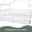 Lit simple en bois avec deux tiroirs-1579916029