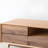 Simple solid wood black walnut TV cabinet