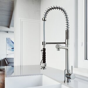 Zurich 27" H 1-handle Pull-Down Kitchen Faucet