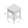Carbin End Table with Storage