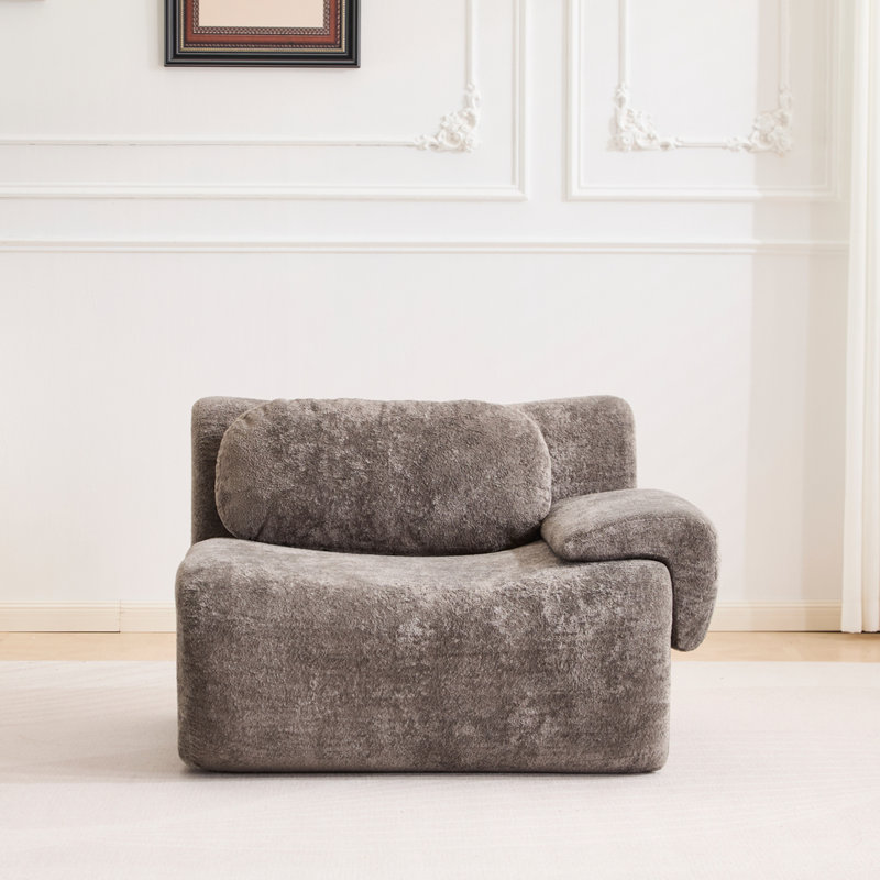 Canapé-lit Compression Wave, canapé-lit convertible 2 places, Light Grey