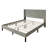 Velvet Platform Wingback Bed -1255478818-1255478820
