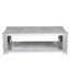 Belini Coffee Table Stone & Stainless Steel