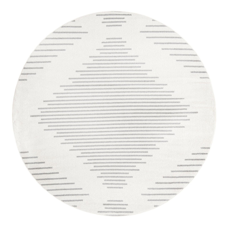 Cohutta Geometric Indoor Rug, Round 7'10"