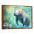 Brown Floater Framed